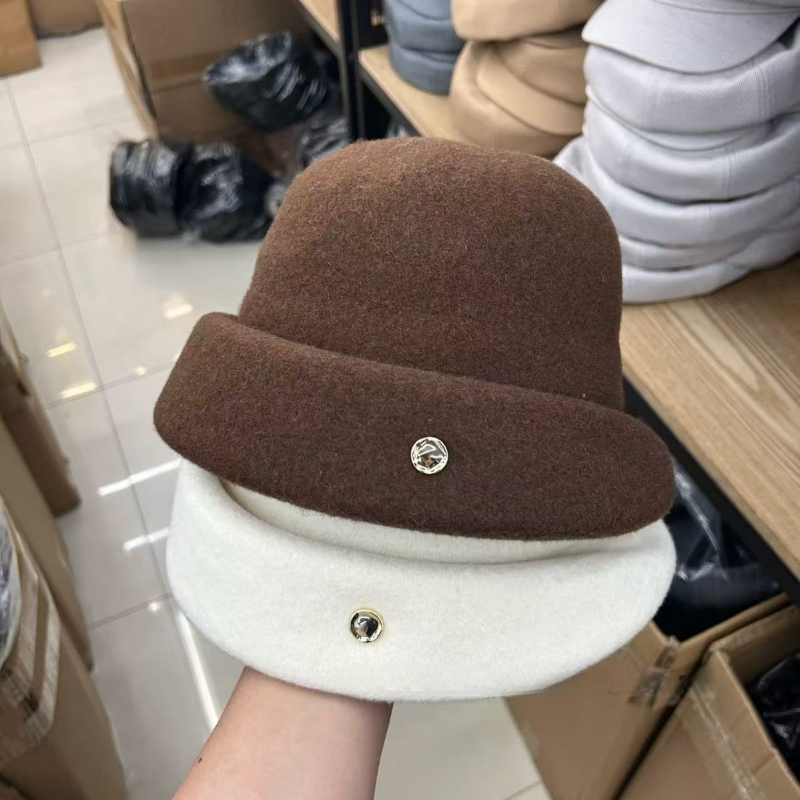 Fedora Hat Wool - Chapeaux en laine et cachemire pour