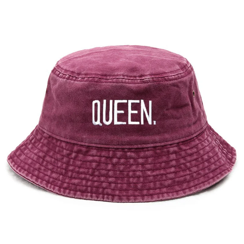 Bucket Hat Cotton - Personnaliser reine lavé Vintage seau chapeau
