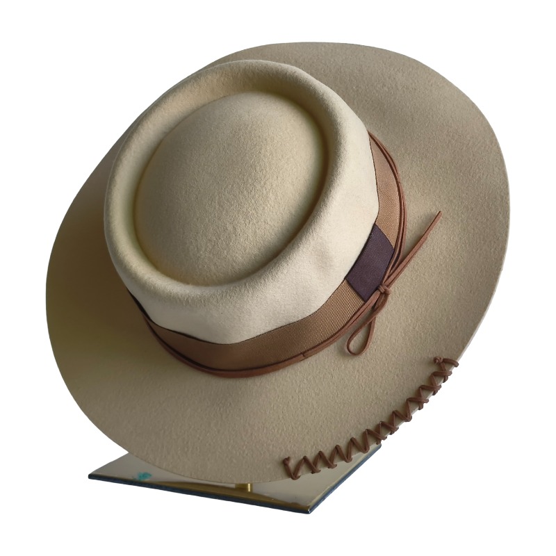 Fedora Hat Wool - Chapeau 100% Laine à Prix Réduit