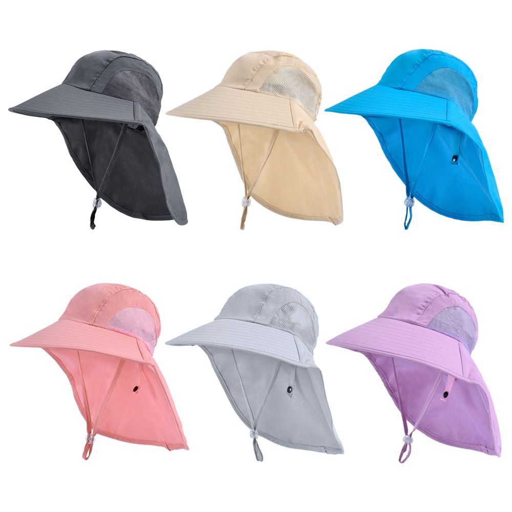 Sun Hat Wide Brim - Chapeau de soleil pour enfants, garçons