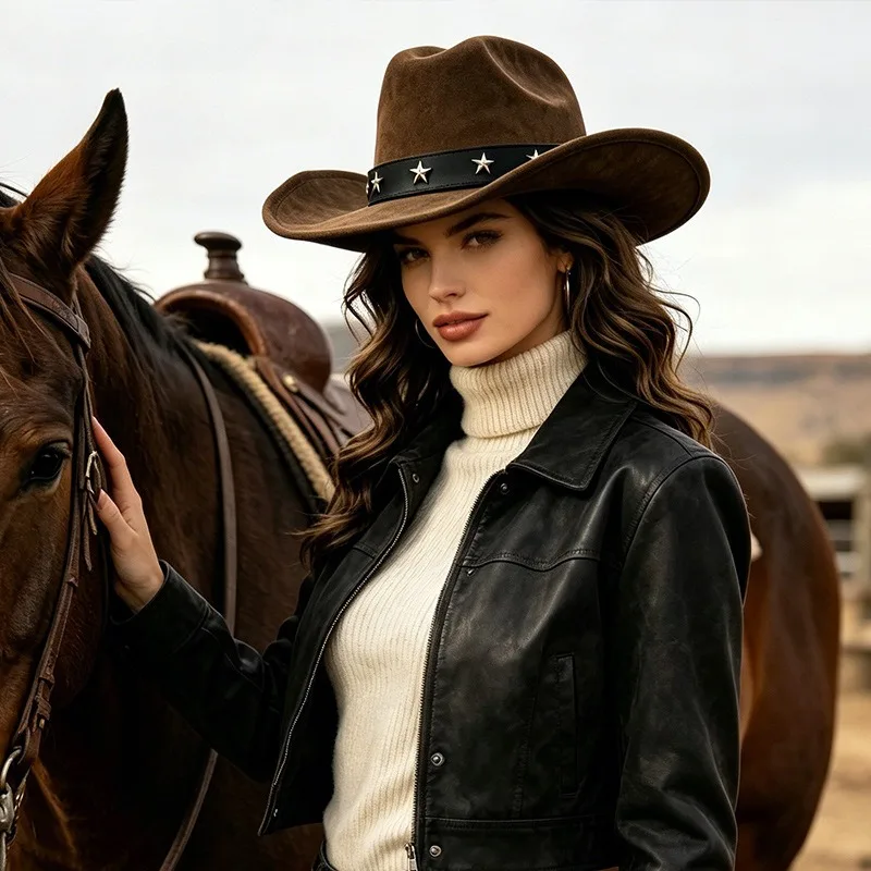 Chapeau de cowboy à large bord - Fedora Hat Wool avis et prix