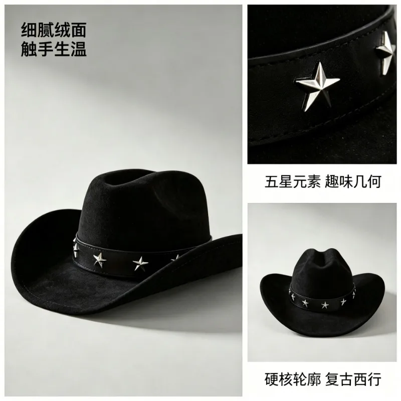 Chapeau de cowboy à large bord - Fedora Hat Wool avis et prix