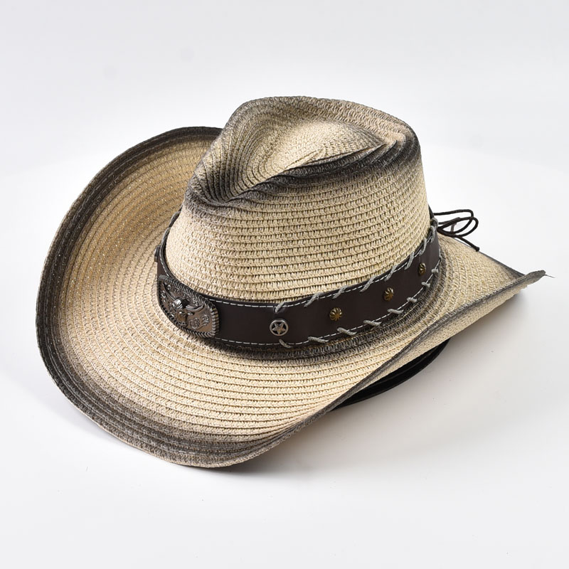 Chapeau de paille de cowboy oc - Cowboy Hat Straw avis et prix