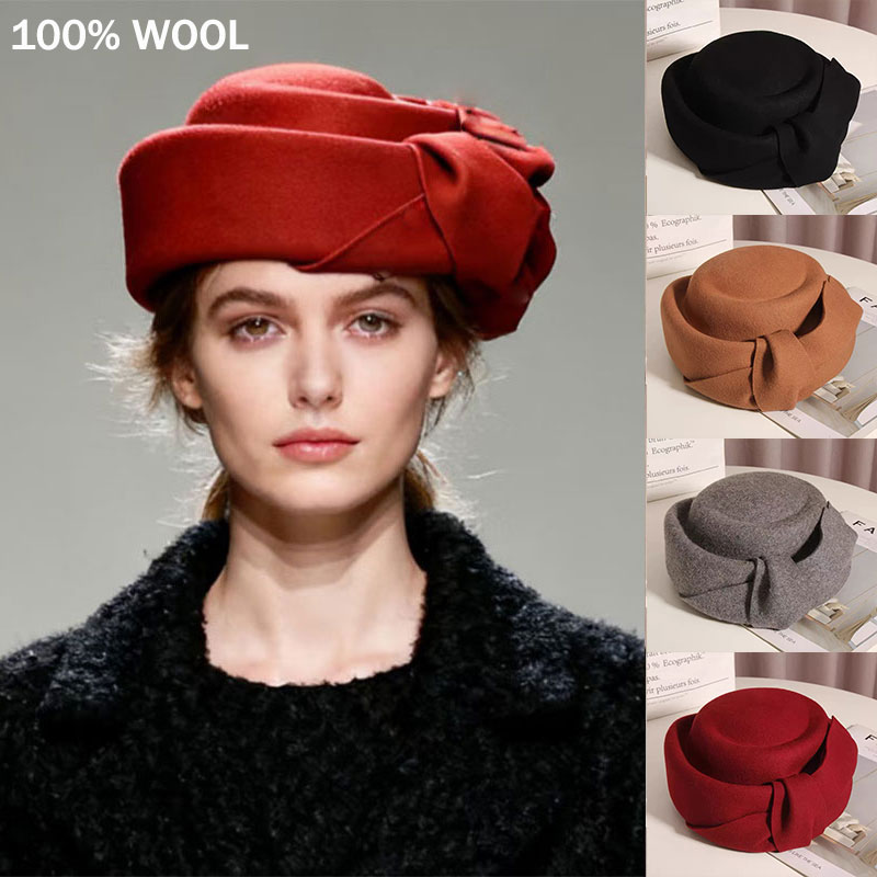 Béret classique en feutre de l - Beret French Wool avis et prix